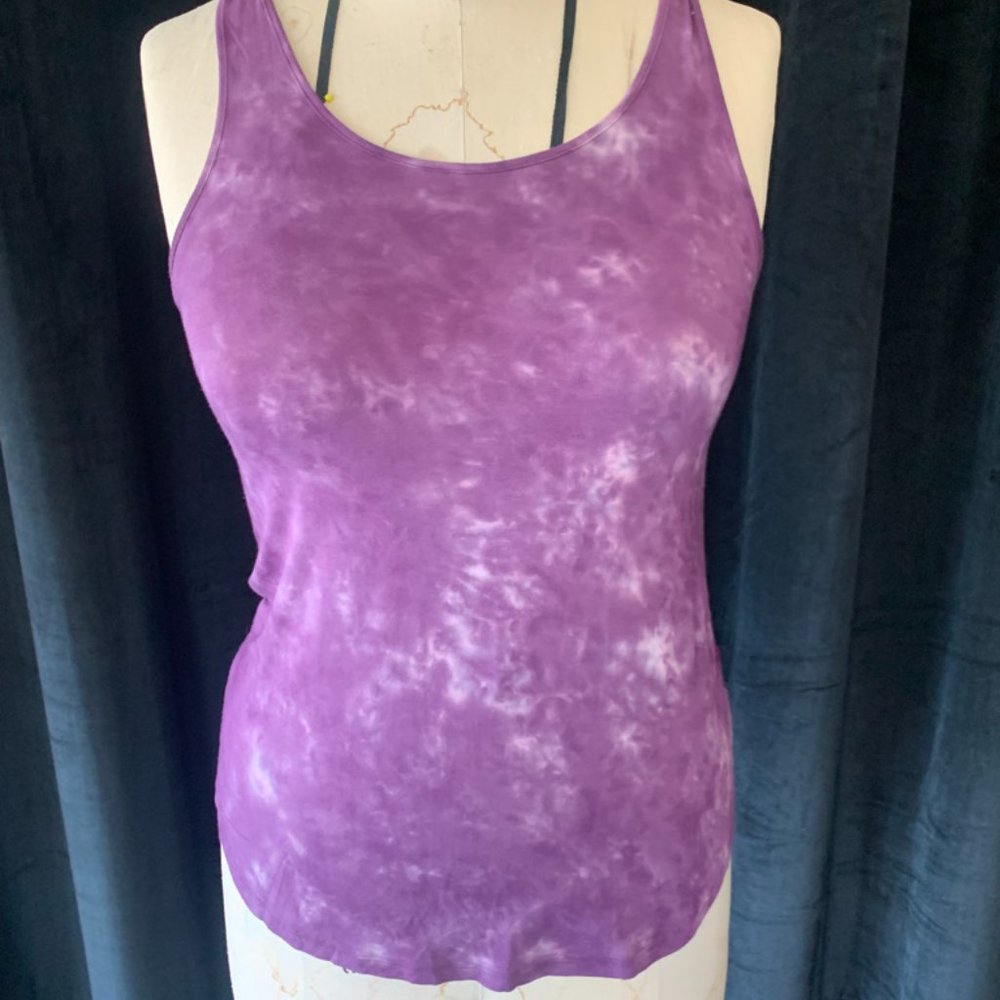 Purple Marble Soft and Sexy Tank Top